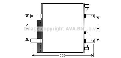 AVA QUALITY COOLING Kondensaator,kliimaseade ME5238D